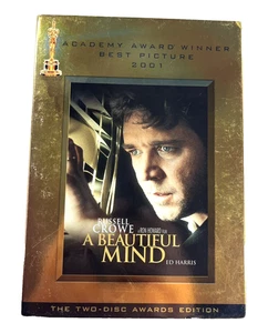 A Beautiful Mind DVD 2002 2-Disc Set Limited Edition New Factory Sealed - Picture 1 of 9