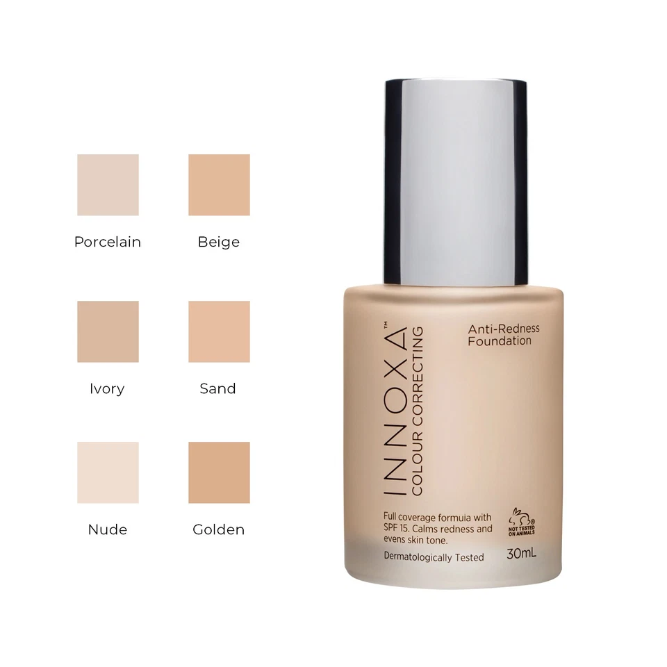 New Innoxa Anti-Redness Foundation Spf15 - image 1 of 1