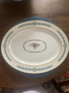 Vintage Aynsley Bone China Large Oval Platter 15" x 12" Cambridge Smooth Rim - Picture 1 of 2