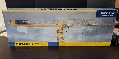 Grúa torre MDT 178 TWH coleccionables escala 1:50 fundido a presión TWH047 Foto 1 de 4