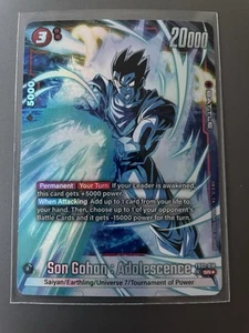 Dragon Ball Super Fusion Blazing Aura Son Gohan Adolescence FB02-018 Alt Art SR - Bild 1 von 1