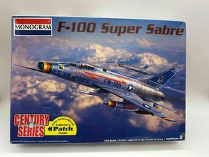 2001 Monogram 1/48 F-100 Super Sabre Century Series 85-5496 Open Box Complete DS - Picture 1 of 7
