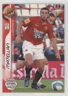 Panini Megacracks MGK 2006 La Liga Nueva Ficha Aníbal Matellan #152BIS Rookie RC Foto 1 de 2