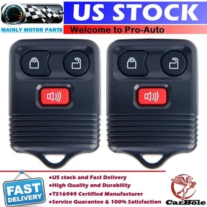 2X For 2005 2006 2007 2008 2009 2010 2011 Ford F150 F250 F350 Car Remote Key Fob - Picture 1 of 15