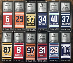 2019-2020 Tim Hortons NHL Superstar Collectible Mini Hockey Sticks Full Set (12) - Picture 1 of 5
