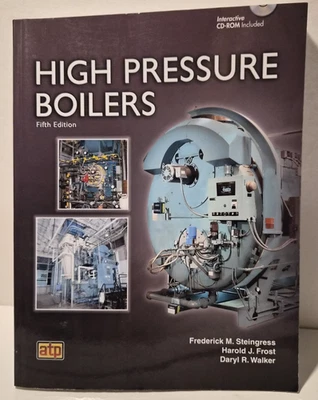 High Pressure Boilers: Frost et al  PB/VG  w/CD ROM     (see photos) - Image 1 of 4