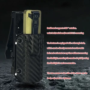 Funda Giratoria 360° Montaje MOLLE EDC Dibujo Rápido para OLIGHT Arkfeld Ultra - Imagen 1 de 11
