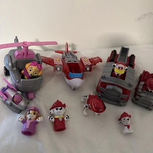 Lot of 11 Paw Patrol SKY & MARSHAL Figures & Vehicles - Picture 1 of 5