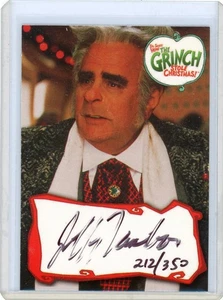 JEFFREY TAMBOR as MAYOR MAY WHO 2000 DYNAMIC GRINCH STOLE CHRISTMAS AUTO 212/350 - Picture 1 of 2