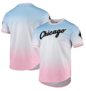 NWT Men Women Pro Standard MLB CHICAGO White Sox Jersey Blue/Pink Ombré 2XL - Picture 1 of 6