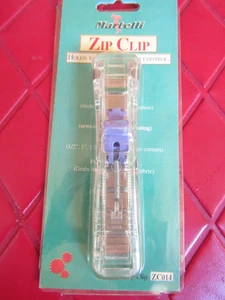 NUEVO EN PAQUETE HERRAMIENTA DE COSTURA MARTELLI CLIP CREMALLERA TELA - Imagen 1 de 2