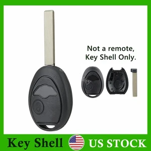 Fob Remote key Shell Case for 2002 2003 2004 2005 BMW Mini Cooper S R50 R53 - Picture 1 of 6
