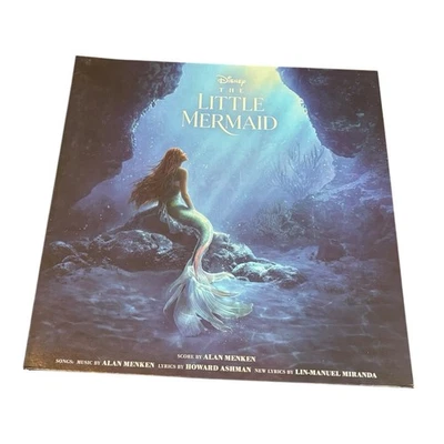 The Little Mermaid (Live Action) OCEAN BLUE  VINYL RECORD - Image 1 of 3