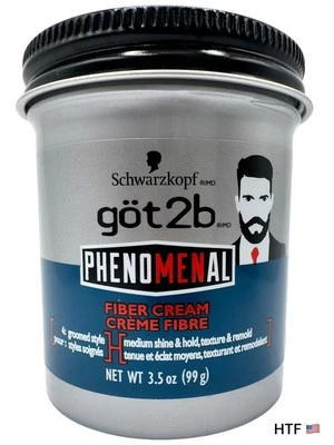 DISCONTINUED Schwarzkopf Got2b PhenoMENal Fiber Hair Cream, 3.5 Oz (1) - Image 1 of 3