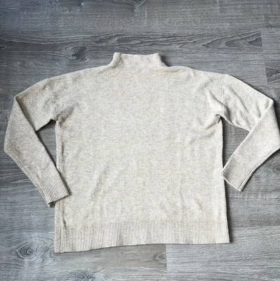 Suéter para mujer Ann Taylor talla pequeña, manga larga, pulóver color tostado Foto 1 de 4