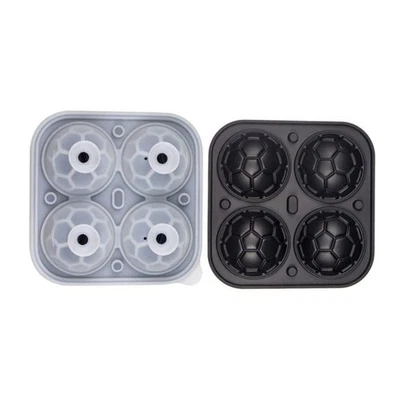 Silikon Fußball Eis Tablett Form Whisky Eismaschine Hockey Form Würfel Gefrierschrank3352 - Bild 1 von 4