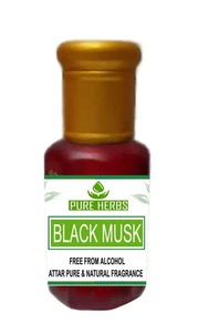 Fragancia pura y natural Pure Herbs Black Musk Noir para unisex - Imagen 1 de 34