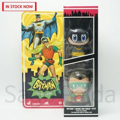 Hot Toys AMC036 Batman Labubu & Robin Yaya Artist Mix Figure NEW SEALED *READ* - Image 1 of 4