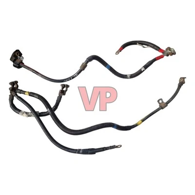 2013 MITSUBISHI FUSO Canter Battery Lead Terminals Positive Negative Wiring Loom - Image 1 of 4