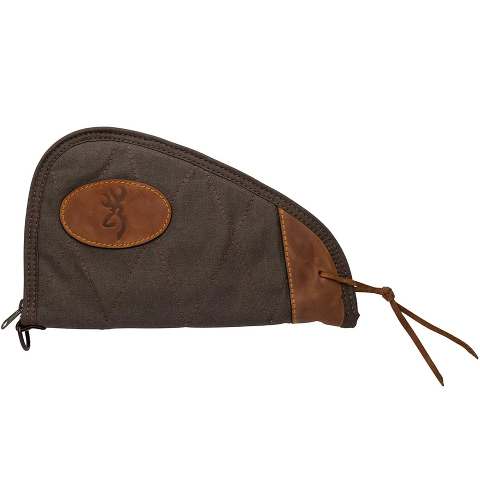 BROWNING Lona Canvas/Leather Flint/Brown 11in Pistol Rug (1423886911) - Image 1 of 1