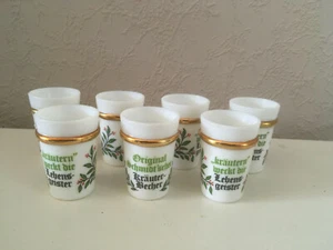 Original Schmidt`scher Kräuter Becher Schmidtscher Kräuterlikör Gläser selten - Bild 1 von 3