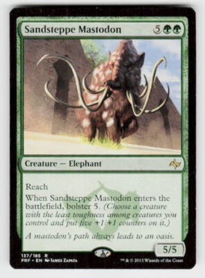 Fate Reforged #137 Sandsteppe Mastodon - Image 1 of 2