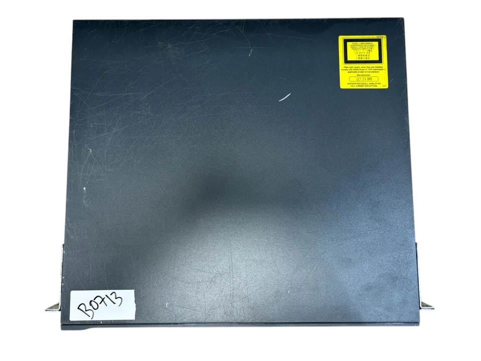 Cisco Catalyst 3750 POE 48 Network Switch WS-C3750-48PS-S with Ear Rack - Image 1 of 4