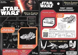Metal Earth Star Wars First Order Snow Speeder 3D Modellbausatz  - Bild 1 von 1