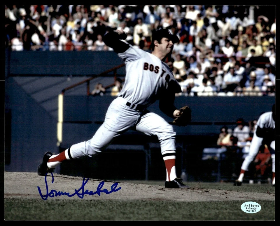 FOTO 8X10 FIRMADA POR SONNY SIEBERT - BOSTON RED SOX Foto 1 de 1