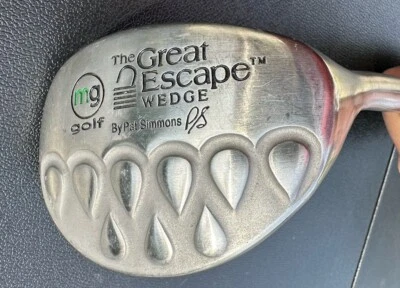The Great Escape Wedge By Pat Simmons Steel Shaft Golf Pride Grip RH - Изображение 1 из 4