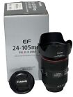 Canon EF 24-105mm f/4 L IS II USM Lens Pro Kit Filters , Hood Case 2X Wide ++++