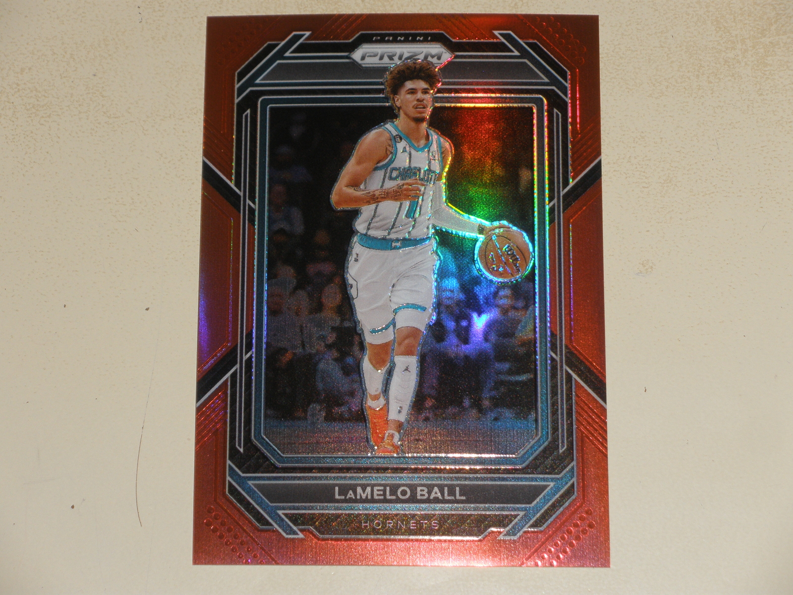 2022-23 Panini Prizm Red Prizm #150 LaMelo Ball 244/299