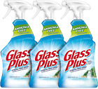 Glass Cleaner, 32 Fl Oz Bottle, Multi-Surface Glass Cleaner (Pack of 3)