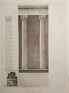Temple Vesta Tivoli Roman Architecture Henri Paul Nénot Architect Paris 1897 - Picture 1 of 3