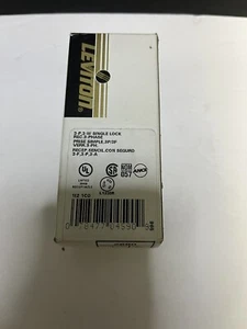 Leviton Twist Turn Locking Receptacle Outlet NEMA L12-30R 30A 480V 2680 FAST D80 - Picture 1 of 3