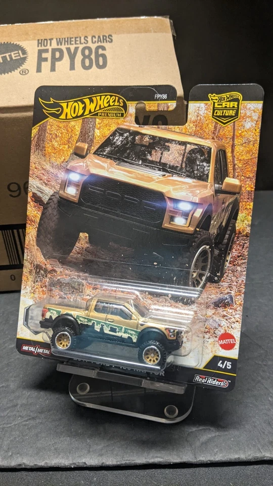 Hot Wheels Car Culture Off Road Ford F150 Raptor Case (10)  Real Riders Swap - Image 1 of 1