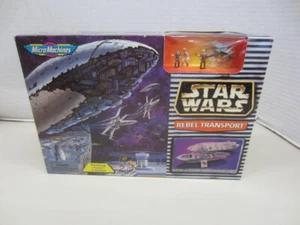 1997 Star Wars Micro Machines REBEL TRANSPORT Playset Galoob NIB Complete Sealed - Picture 1 of 8