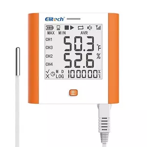 Elitech GSP-8 Temperature Data Logger Humidity Recorder USB DDL Quick PDF Report - Picture 1 of 11