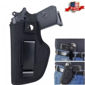 Gun Holster Pistol Concealed Carry Left/Right Hand IWB OWB Universal Nylon Model - Picture 1 of 10