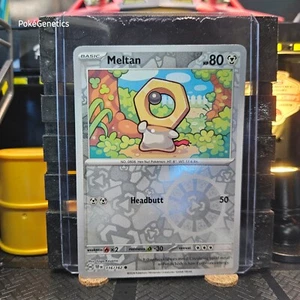 Meltan Forze Temporali Reverse Holo Pokémon TCG 116/162 Scarlatto e Viola Comune - Foto 1 di 6