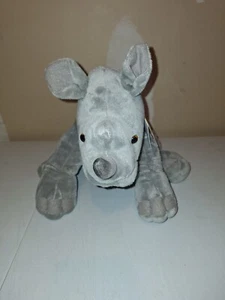 Defenders Of Wildlife Baby Rhino Plush Stuffed Animal 12 Inches - Picture 1 of 8