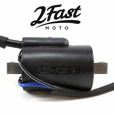 2FastMoto 12 Volt Ignition Coil for Honda Suzuzki 30501-292-672 / 30500-312-007  - Imagem 1 de 4