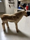 Brass Antelope Figurine / Gazelle Gold Animal 
