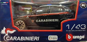Carabinieri Auto 2024 Alfa Romeo Stelvio Auto Metal 1:43 Burago BBurago - Foto 1 di 4