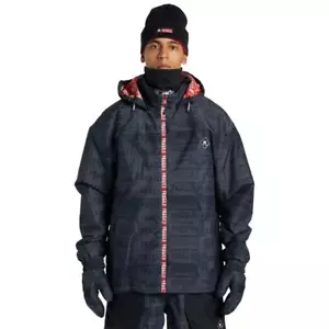 DC SHOES AW VISTA SNOW JACKET BLACK FRAGILE - Picture 1 of 1