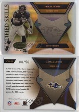 2005 Leaf Certified Materials Skills Mirror Gold /50 Jamal Lewis #CS-29