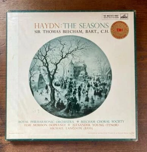 Haydn: The Seasons Thomas Beecham HMV ASD 282-284 3LP Box Set 1st Edition - Picture 1 of 12