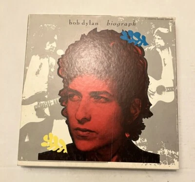 Bob Dylan biograph 3 Cassette Complete Box Set With Book And Lyrics - Image 1 of 4