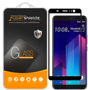 Supershieldz for HTC U11 Plus / U11+ Full Cover Tempered Glass Screen Protector - Picture 1 of 5