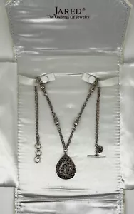 Lois Hill Sterling Silver Pendant with Necklace Chain #56 - STUNNING! - Picture 1 of 8